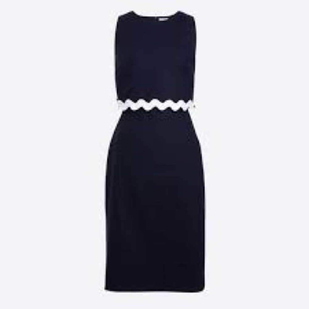 J. Crew Factory Sleeveless Linen Blend Dress - NWOT